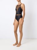 tulle panels swimsuit