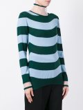 wavy striped jumper