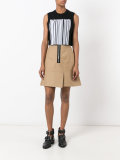 mini skirt with zip