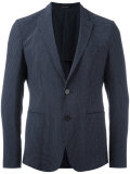 checked blazer
