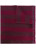 houndstooth patterned scarf