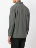 single breasted military jacket