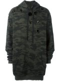 camouflage destroyed hoodie