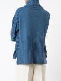cashmere roll-neck jumper