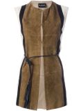 colour block gilet