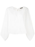flared sleeves blouse 
