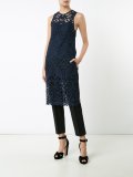 floral lace tunic