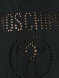 perforated logo T-shirt