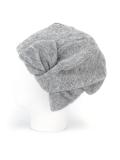 side tie knot beanie 