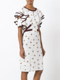 hats print dress
