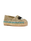 'Flirting' glitter espadrilles