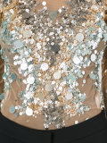 sequined blouse