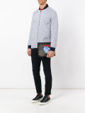 wave print pouch