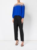 side pockets belted trousers
