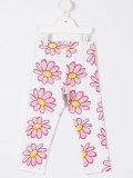 daisy print leggings