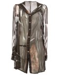 semi-sheer blouse