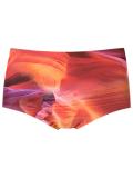 printed swim trunks