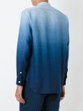 degradé mandarin collar shirt