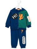 striped tracksuit set 