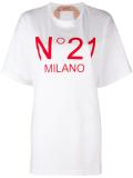 logo print T-shirt