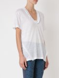 ruffled t-shirt