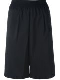 three stripe knee length shorts