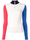 colour block jumper