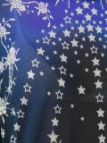 超大款星星印花T恤