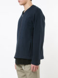Fleecy Lined zipped sweatshirt