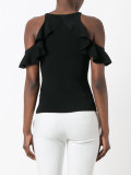 ruffle trim tank 