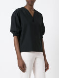V-neck blouse
