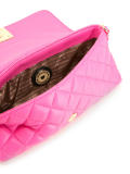 quilted shoulder bag