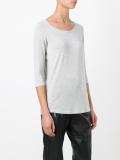 three-quarters sleeve T-shirt