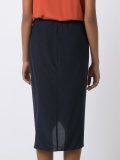 high waisted midi skirt