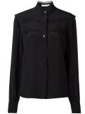 ruffled trim shirt 