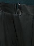 系腰带阔腿裤
