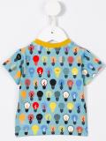 lightbulb print polo shirt