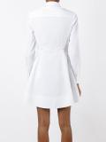concealed fastening shirt dress