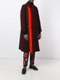 'Damson' dogtooth coat