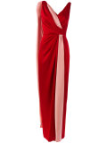 long sleeveless twist dress