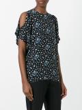 open shoulder blouse