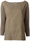 three-quarters sleeve blouse