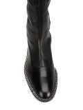 double chain over-the-knee boots