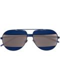 'Diorsplit 1' mirrored lens sunglasses