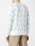 geometric print sweatshirt