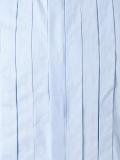 pleated bib shirt