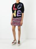intarsia logo jumper 