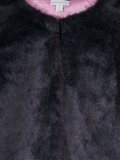 fur effect cape