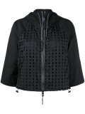 cropped sleeves jacket 