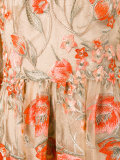 floral embroidered gown